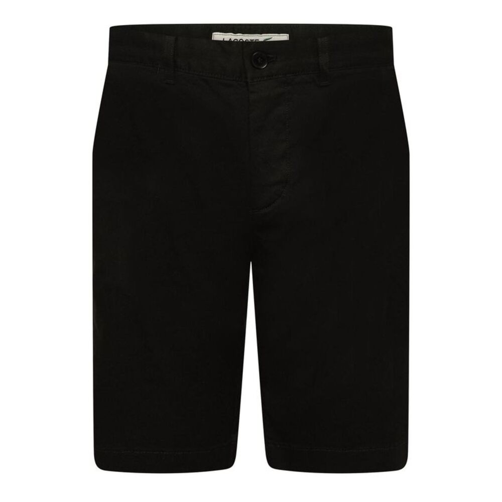 Lacoste Mens Chino Shorts / Black